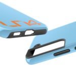 NOR Orange Pastel Blue Phone Case