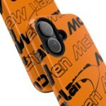 McLaren Orange Black Tough Phone Case