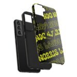 15825313707563605209_4096.jpeg NOR 04 Yellow Black Glossy Phone Case