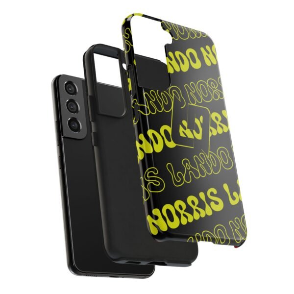 15825313707563605209_4096.jpeg NOR 04 Yellow Black Glossy Phone Case
