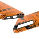 McLaren Orange Black Tough Phone Case