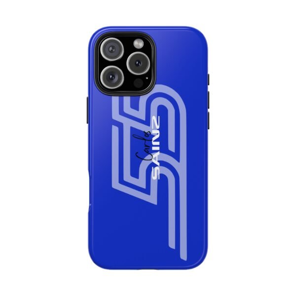 16115667972280639242_4096.jpeg Carlos Sainz 55 Blue F1 Phone Case