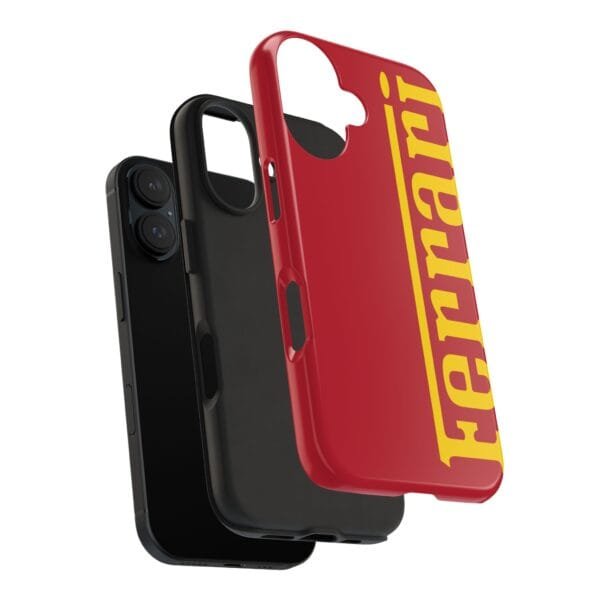 16273135711828546740_4096.jpeg Ferrari Yellow F1 2025 Phone Case