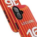 16304611727907584285_4096.jpeg Leclerc Ferrari Football Jersey Phone Case