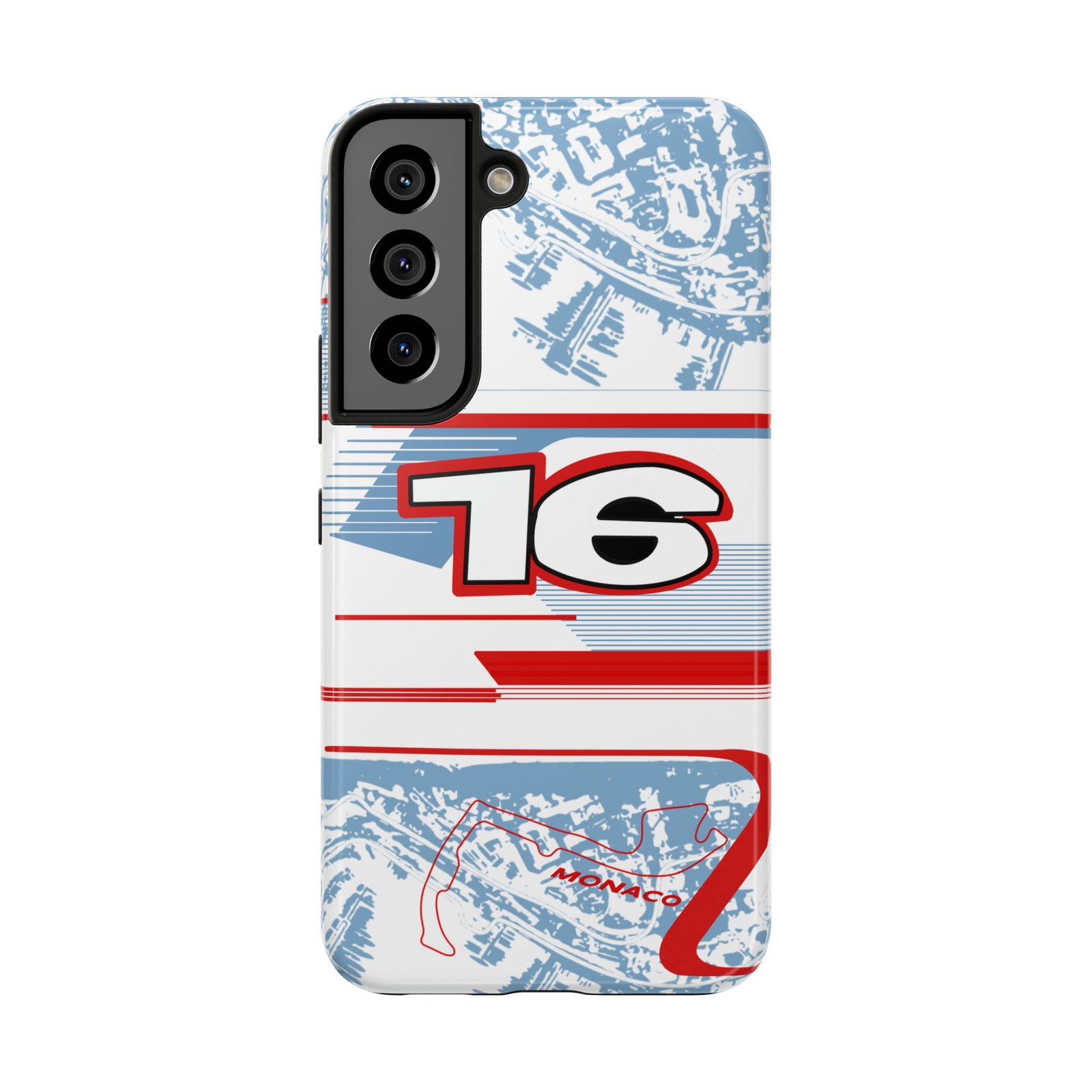 16487565777661445044_4096.jpeg Leclerc Monaco Helmet 2025 Phone Case