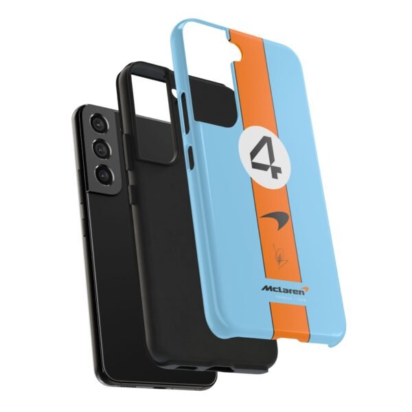 16799749058096501622_4096.jpeg NOR 4 Pastel Blue Orange F1 Phone Case