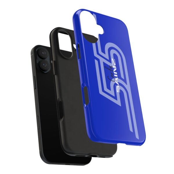 16963726165087770446_4096.jpeg Carlos Sainz 55 Blue F1 Phone Case