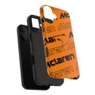 McLaren Orange Black Tough Phone Case