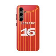 Leclerc Ferrari Football Jersey Phone Case
