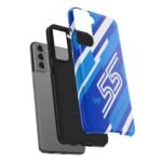 17069182281810694460_4096.jpeg Carlos Sainz 55 Blue and White F1 Phone Case