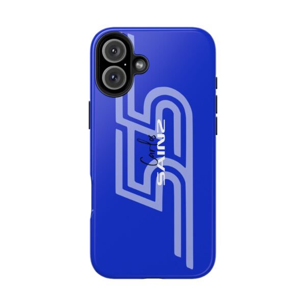 17147436727292897423_4096.jpeg Carlos Sainz 55 Blue F1 Phone Case
