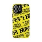 1719503646486847387_4096.jpeg Ferrari Yellow Black Tough Phone Case