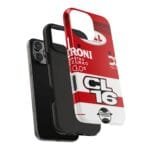 Charles Leclerc Back Helmet 2025 F1 Phone Case