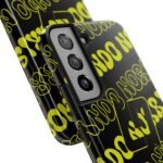 17542009256309604611_4096.jpeg NOR 04 Yellow Black Glossy Phone Case
