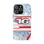Leclerc Monaco Helmet 2025 Phone Case