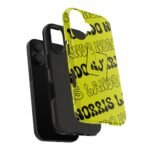 NOR 04 Yellow Black Phone Case