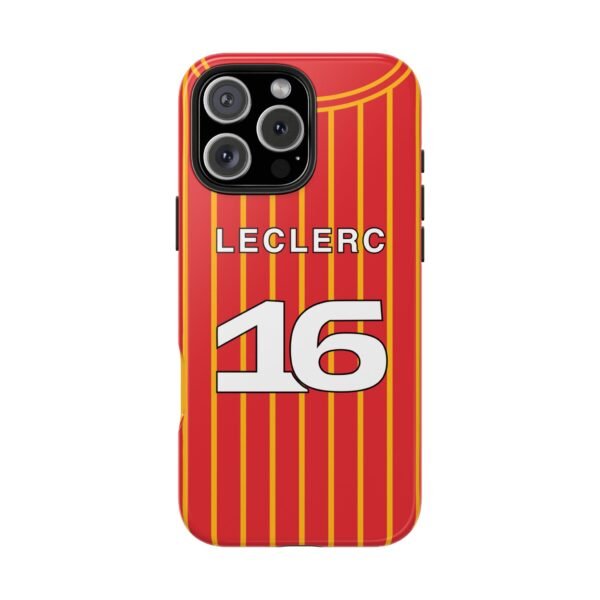 17847481193742829295_4096.jpeg Leclerc Ferrari Football Jersey Phone Case
