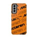 McLaren Orange Black Tough Phone Case