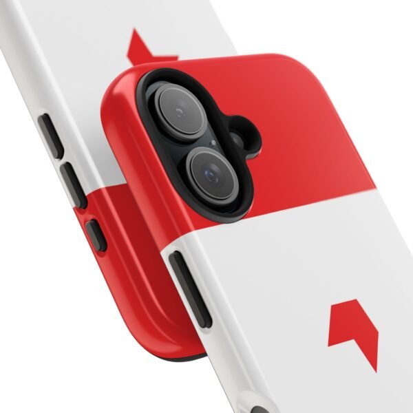 18081628960938217378_4096.jpeg Senna Retro Red White Phone Case