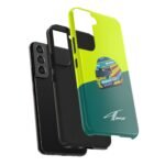 18150423014795116765_4096.jpeg Fernando Alonso F1 Helmet 2025 Phone Case