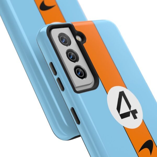1856452515261488515_4096.jpeg NOR 4 Pastel Blue Orange F1 Phone Case