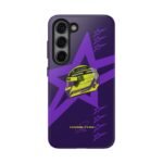 Hamilton Purple Glossy Phone Case