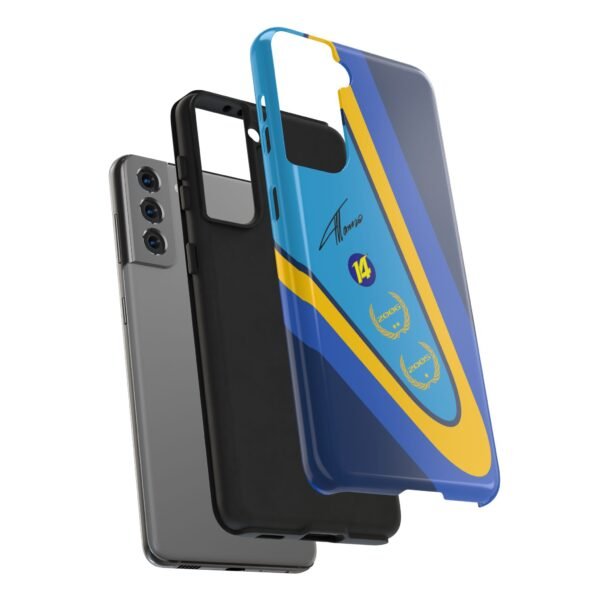 223303913945104467_4096.jpeg Fernando Alonso Blue & Yellow F1 Champion Phone Case