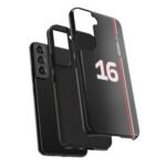 2415173881374805154_4096.jpeg Charles Leclerc 16 F1 2025 Carbon Fiber Phone Case