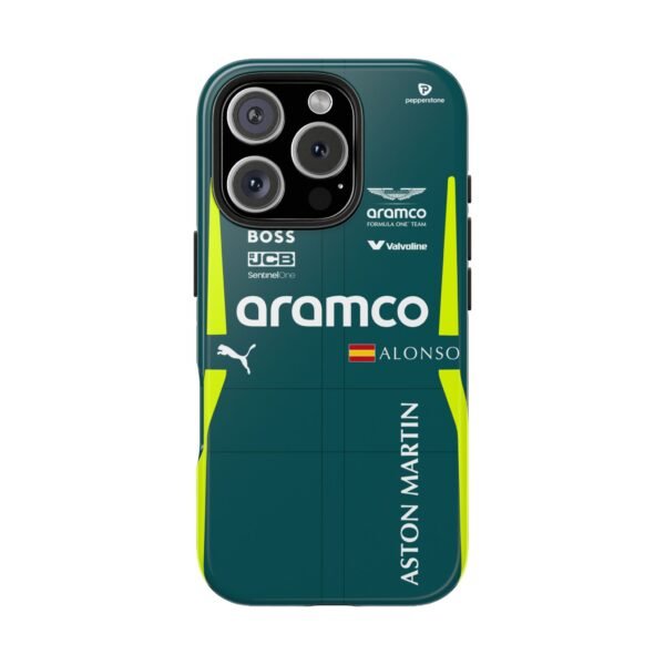 2453576061584710147_4096.jpeg Alonso Aston Martin 2025 Phone Case