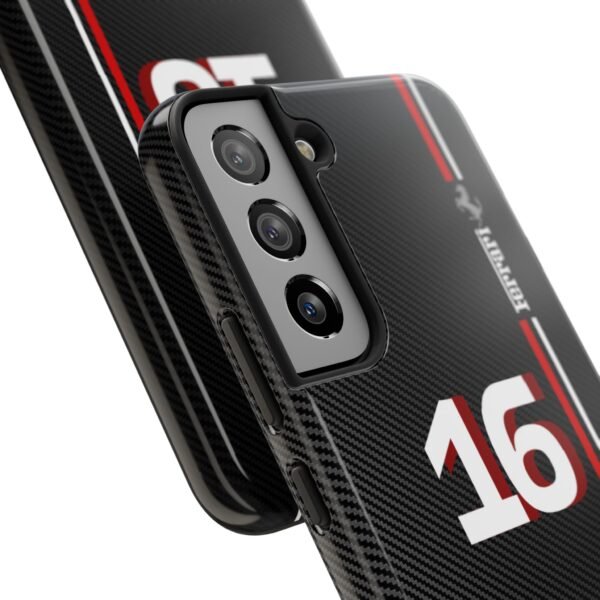 2535049237756378113_4096.jpeg Charles Leclerc 16 F1 2025 Carbon Fiber Phone Case