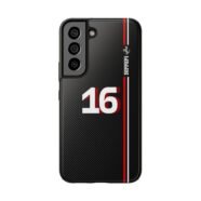 Charles Leclerc 16 F1 2025 Carbon Fiber Phone Case