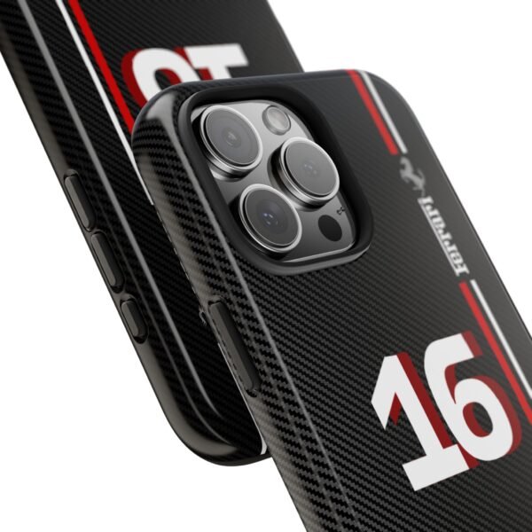 282946675139518707_4096.jpeg Charles Leclerc 16 F1 2025 Carbon Fiber Phone Case