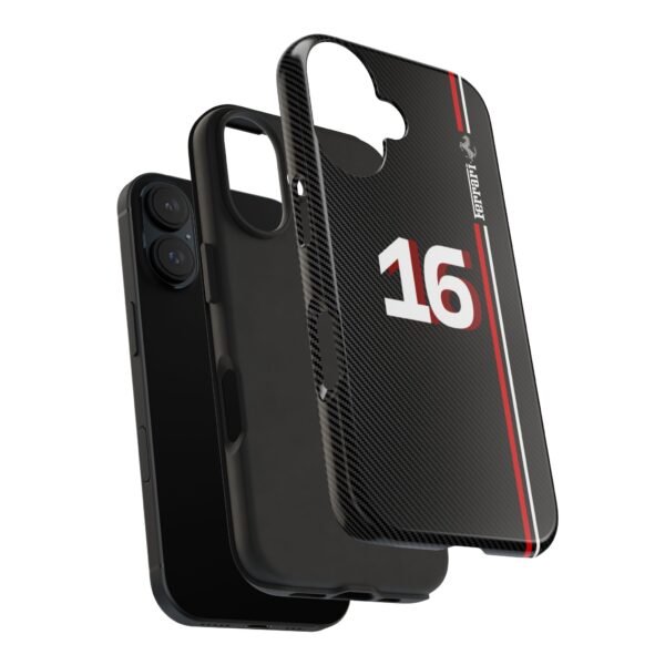 2947045803456780684_4096.jpeg Charles Leclerc 16 F1 2025 Carbon Fiber Phone Case
