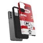 Charles Leclerc Back Helmet 2025 F1 Phone Case