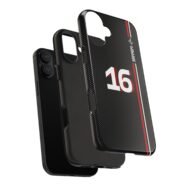 Charles Leclerc 16 F1 2025 Carbon Fiber Phone Case