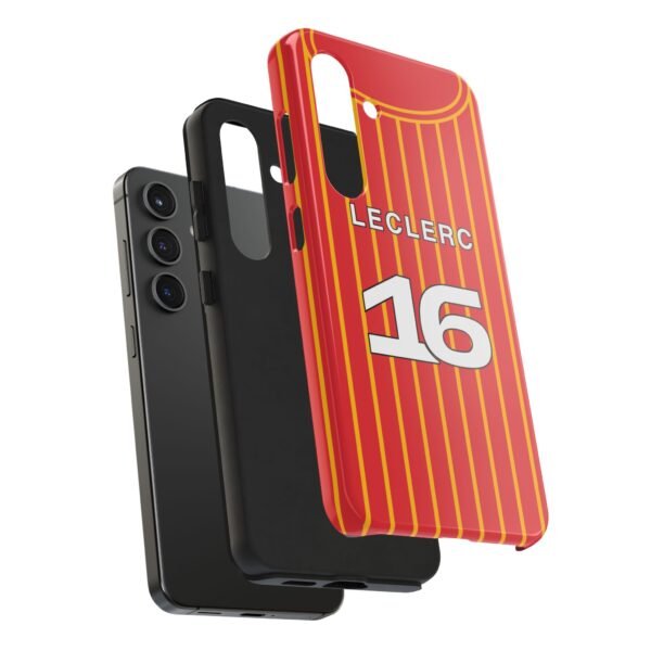 3156625882603043769_4096.jpeg Leclerc Ferrari Football Jersey Phone Case