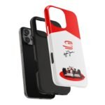 Senna McLaren Red White Phone Case