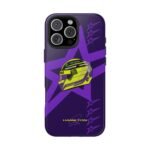 Hamilton Purple Glossy Phone Case