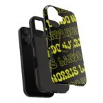 348020454223436809_4096.jpeg NOR 04 Yellow Black Glossy Phone Case