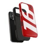 Leclerc Number 16 Red Phone Case
