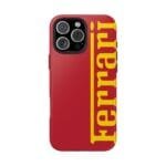 3686159531298043222_4096.jpeg Ferrari Yellow F1 2025 Phone Case
