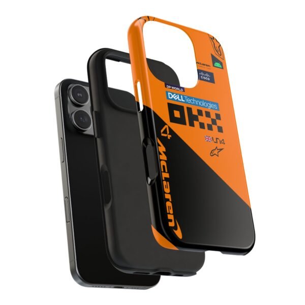 3749976148078064941_4096.jpeg NOR 4 McLaren F1 2025 Race Suit Phone Case