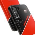 Leclerc Red Black Phone Case