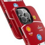 3895768261844182736_4096.jpeg Lewis Hamilton 2025 Ferrari Formula 1 Race suit inspired phone case for iPhone, Samsung Galaxy, and Google Pixel Devices