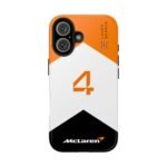 NOR Orange White Black Phone Case