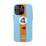 4207953748321544480_4096.jpeg NOR 4 Pastel Blue Orange F1 Phone Case