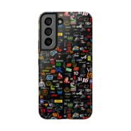 F1 Collage Doodle Tough Phone Case