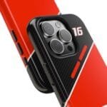 Leclerc Red Black Phone Case