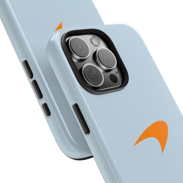 4442757941319636020_4096.jpeg McLaren Pastel Blue F1 Phone Case