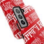 4478620006894716967_4096.jpeg Ferrari Red White Tough Phone Case